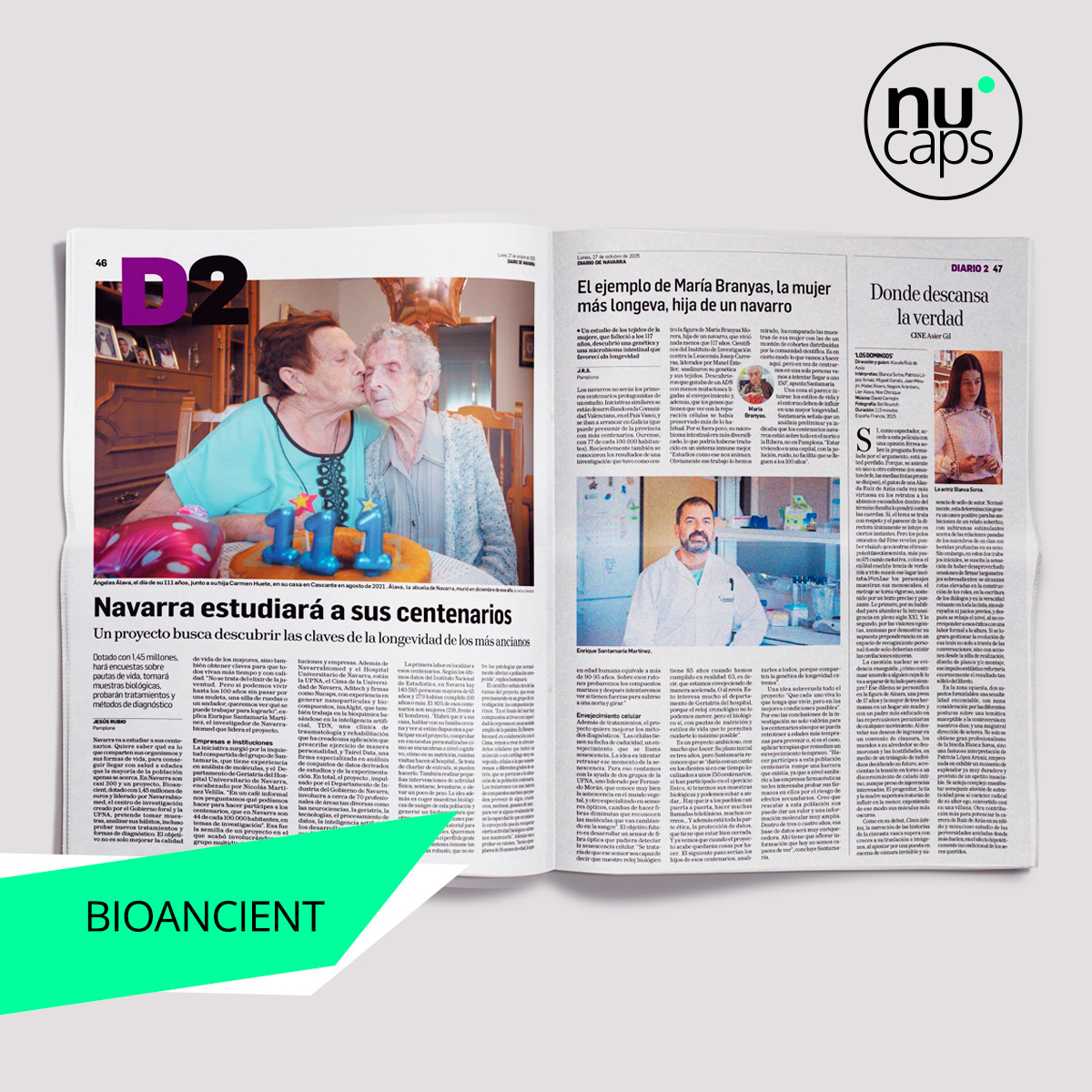 Image of Navarra will study its centenarians: a project aims to uncover the keys to the longevity of the oldest people