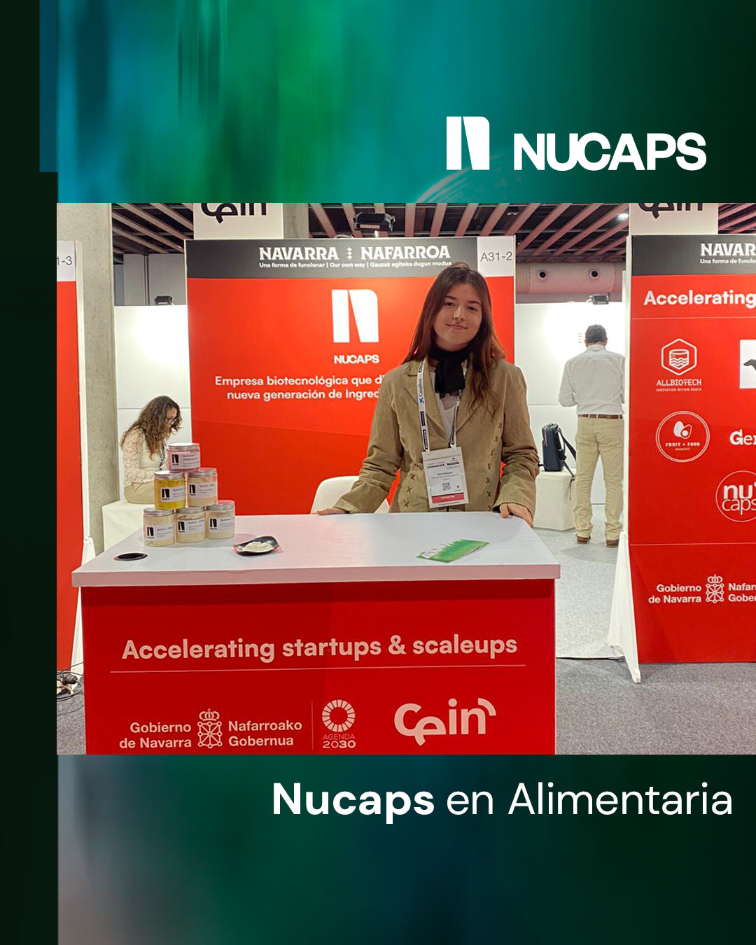 Imagen deNUCAPS asiste a Alimentaria 2026