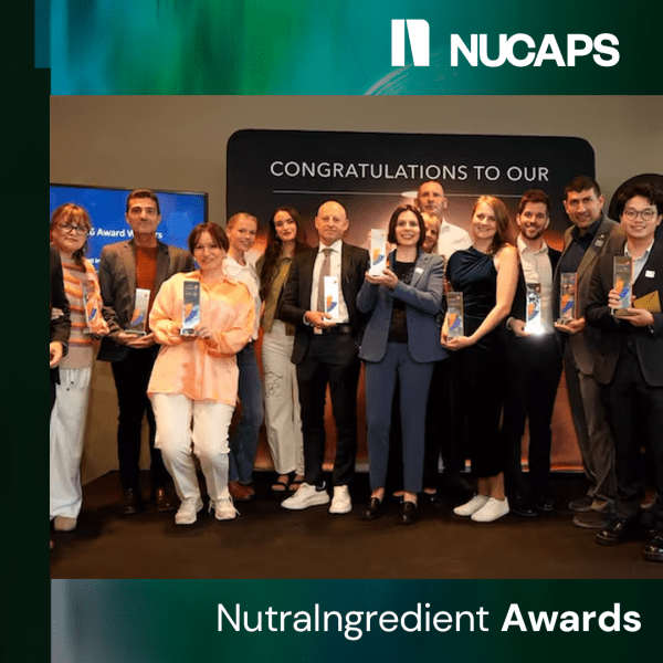 Imagen deNUCAPS gana el Start-Up Award en los NutraIngredients Awards 2026