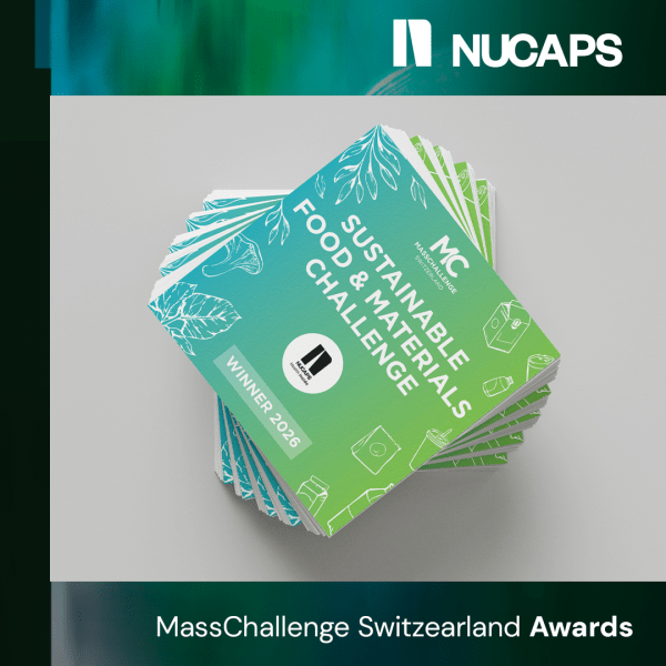 Imagen de la noticia NUCAPS, ganadora del Sustainable Food & Materials Challenge 2026 de MassChallenge Switzerland