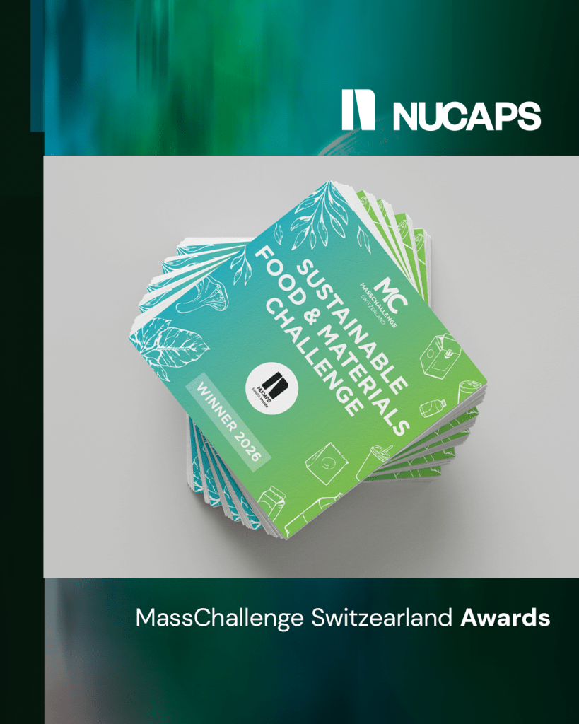 Imagen de la noticia NUCAPS, ganadora del Sustainable Food & Materials Challenge 2026 de MassChallenge Switzerland